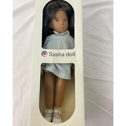 323 - Sasha Doll Brunette Gingham 4-103