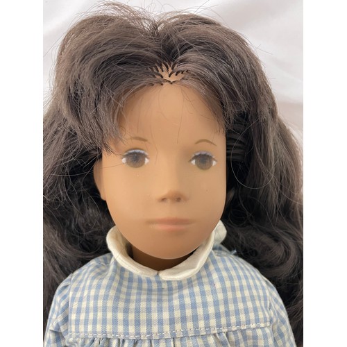 323 - Sasha Doll Brunette Gingham 4-103