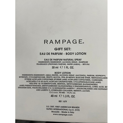 47 - 6 Rampage 30ml Gift sets