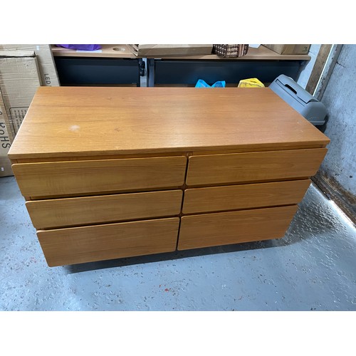 48 - Charity Sale (Hospice) Modern Danish Low Boy & Drawer Set