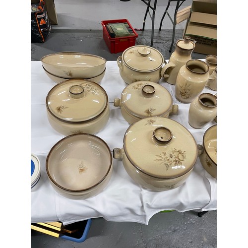 75 - 120+ Pc Denby Dinner Service