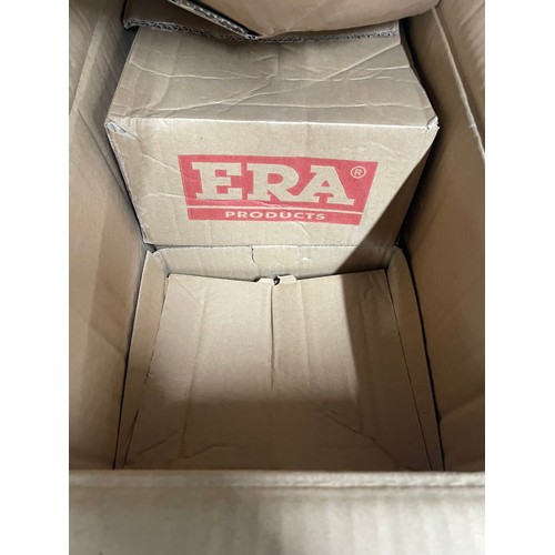 114 - 1 Box Containing 4 Smaller Boxes Of Chrome Locking Door Chains