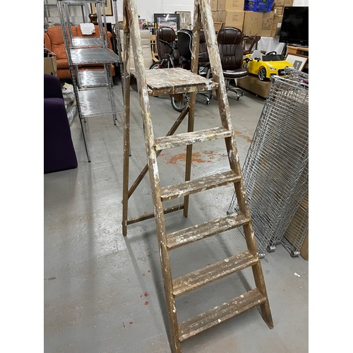 125 - Set Of 1970's Step Ladders