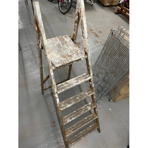 125 - Set Of 1970's Step Ladders