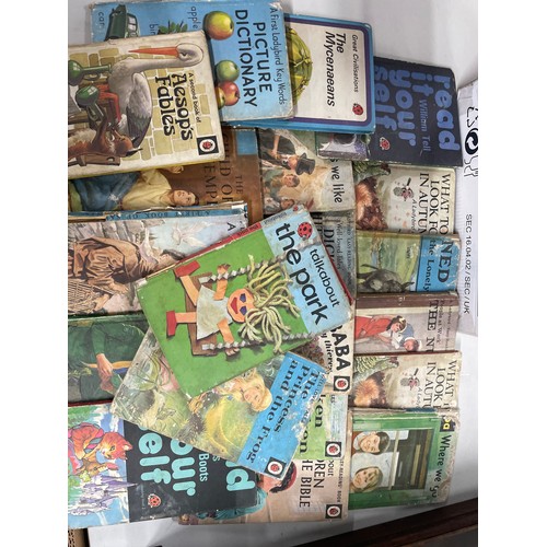 11 - Selection Of Ephemera & vintage Ladybird Books