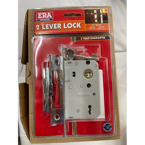 175 - Box Of 5  Chrome Mortise Locks