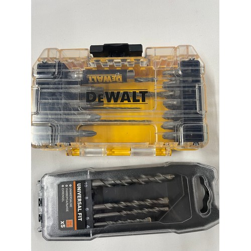 206 - Dewalt Tool Set And Drill Bits