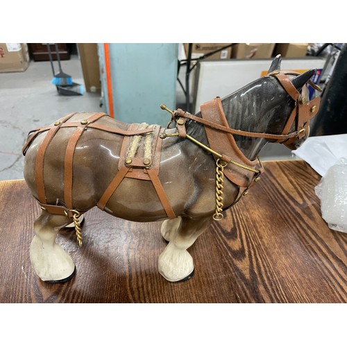 230 - Large Beswick Style Shire Horse