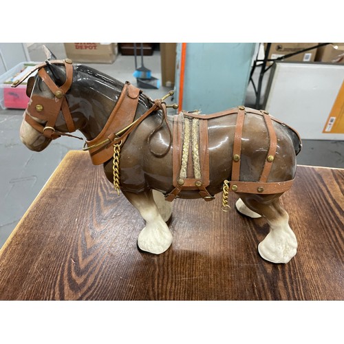 230 - Large Beswick Style Shire Horse