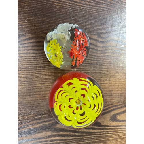 243 - 2 Collectible Paperweights