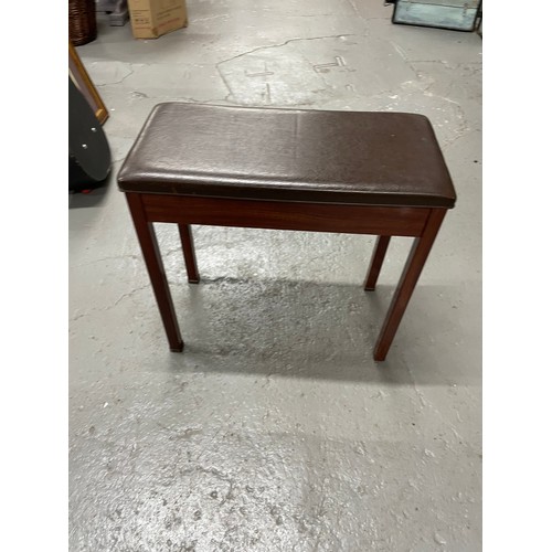 255 - Vintage Piano Stool