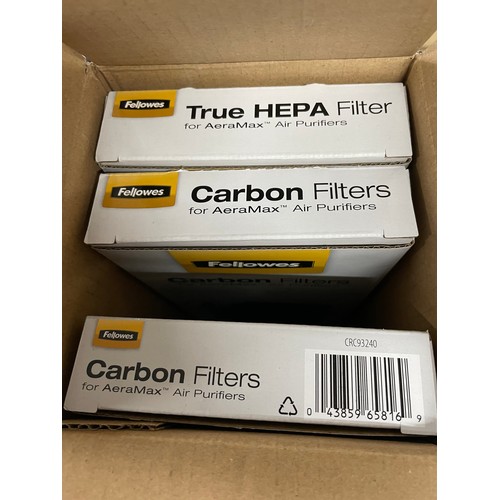 138 - Fellowes True Heppa Carbon Filters