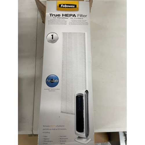 138 - Fellowes True Heppa Carbon Filters