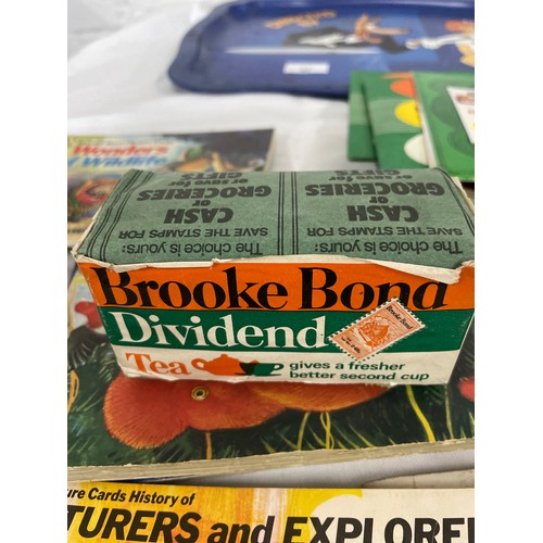 39 - Unopened Vintage Brookbond Tea, Dividend Stamps & Albums