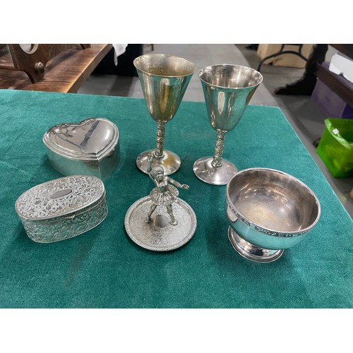 315 - Selection Of Silver Plated items