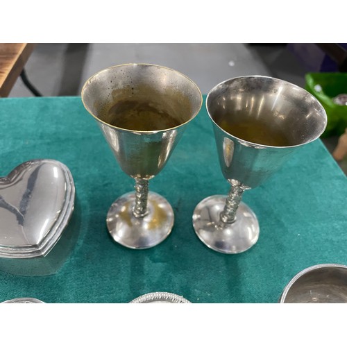 315 - Selection Of Silver Plated items