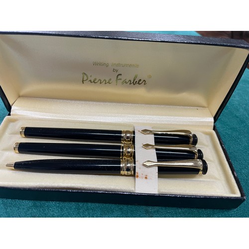 316 - Pierre Farber Pen Writing Set