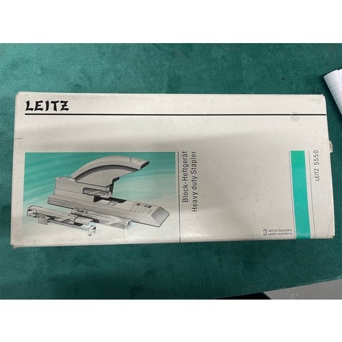 321 - Leitz Heavy Duty Office Stapler With Staples