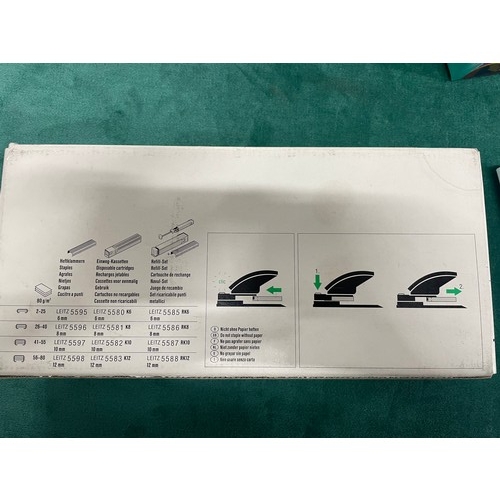 321 - Leitz Heavy Duty Office Stapler With Staples