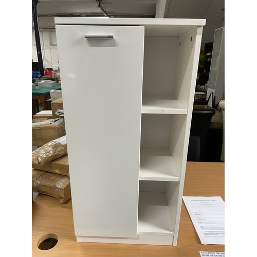 340 - Brand New Boxed White Console Unit