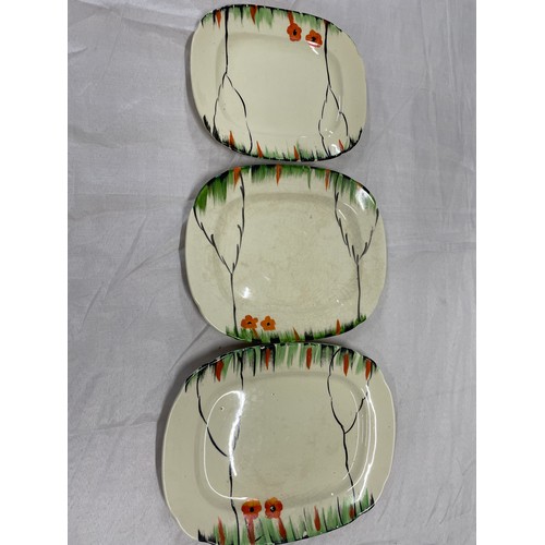 12 - 3 x Empire Ivory Platters