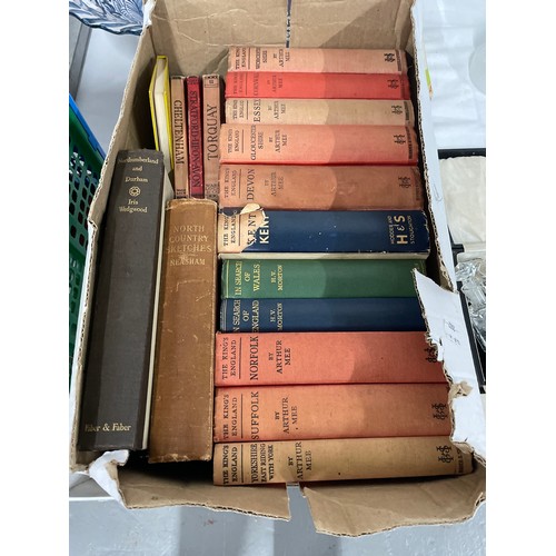 26 - Box Of Vintage Kings England Book Of Counties