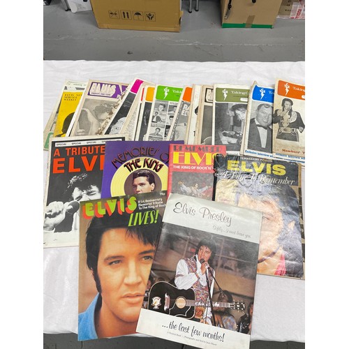 27 - Selection Of Vintage Elvis memorial Books