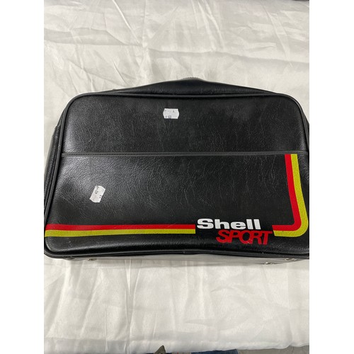 59 - Vintage Shell Leather Sports Bag