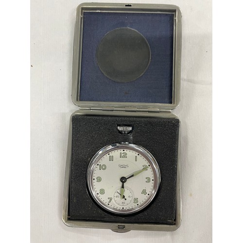 247 - Smiths Empire Pocket Watch In Case