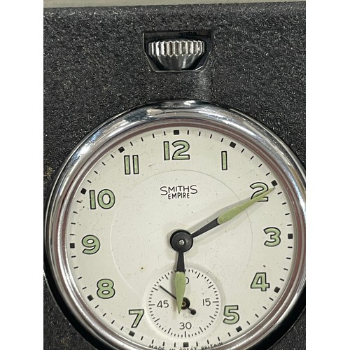 247 - Smiths Empire Pocket Watch In Case