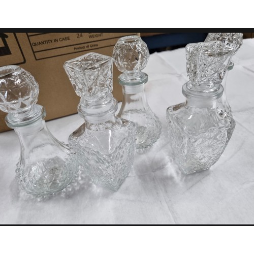 293 - 2 x Boxes Of 24 Decorative Decanters