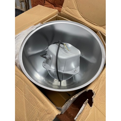 300 - Thorne Boxed 1x 400w Alu Bay Industrial Light Fitting