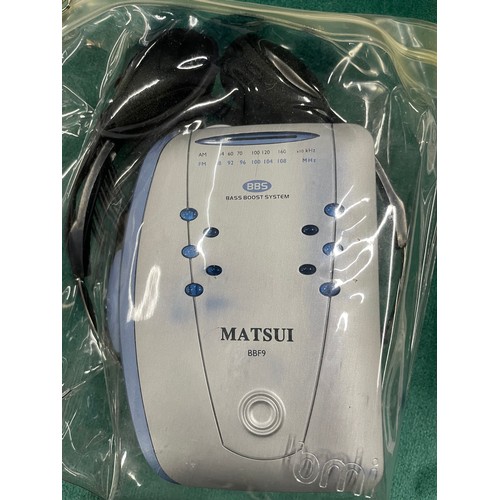 328 - Matsui Portable Cassette Player