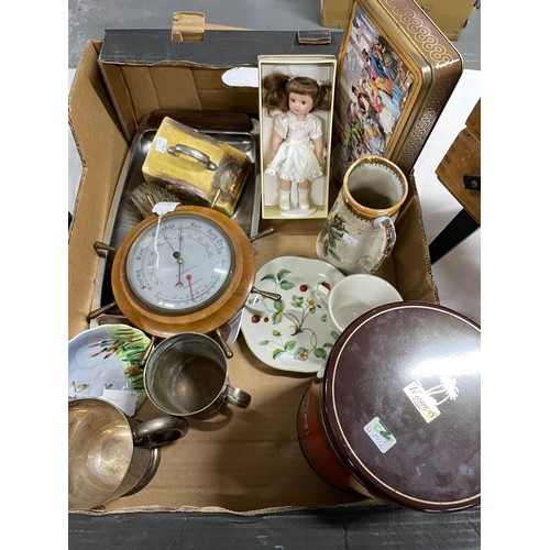 87 - Selection Of Various Items Inc Silver Plate, Staffordshire Pottery etc