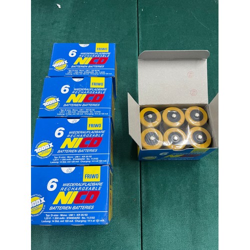 206 - 30 D Size 1.2v Rechargeable Ni-Cad Batteries