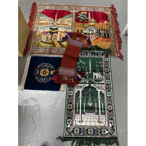 283 - Selection Of Islamic Prayer Mats & Tapestry