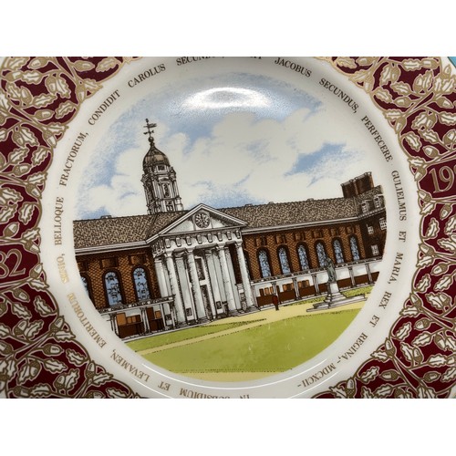 59 - Coalport Royal Hospital Plate 212/1000 Produced