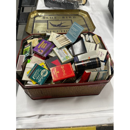 213 - Large Collection Of Unstruck World Wide Matches Cards