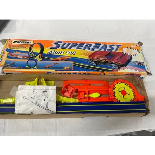 10 - Vintage Matchbox Superfast Stunt Set