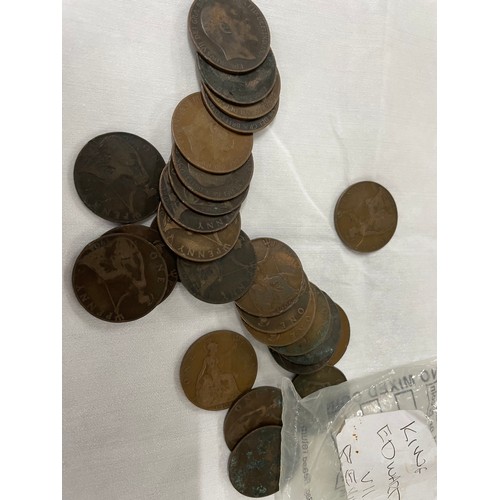 13 - Bag Of Old Pennies 1900-1910