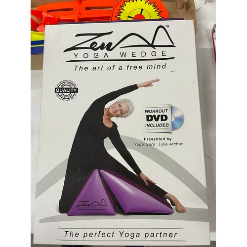 14 - Zen Yoga Wedge & DVD Set