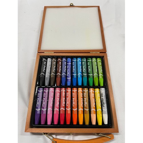 65 - Brand New Oil Pastel Art Set (Opened For Pictures Only)