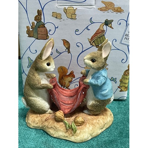 11 - The World Of Beatrix Potter 'Peter & Cotton Tail' By Fredrick Warne