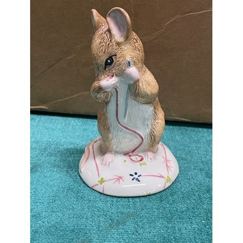 13 - Royal Albert Beatrix Potter Figurine 'No More Twist'