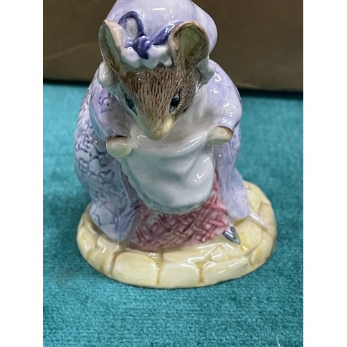 15 - Royal Albert Beatrix Potter Figurine 'Lady Mouse Made A Courtesy'