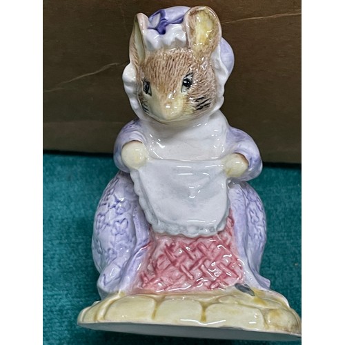 15 - Royal Albert Beatrix Potter Figurine 'Lady Mouse Made A Courtesy'