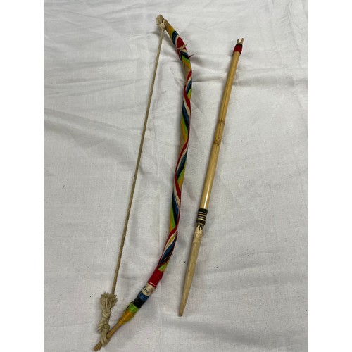 24 - Hand Made Decorative Bow & Arrow