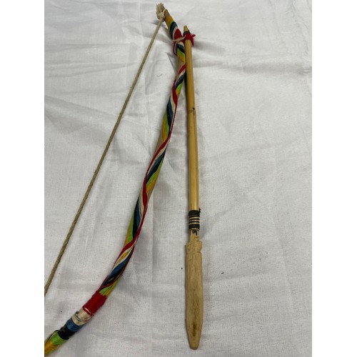 24 - Hand Made Decorative Bow & Arrow