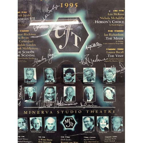 27 - Autographed Chichester Festival Theatre 1995 Poster