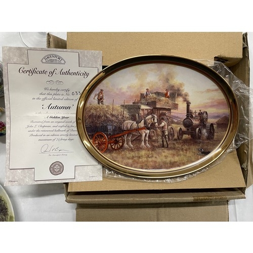 29 - Daven Port 'A Golden Year' Decorative Plate With COA